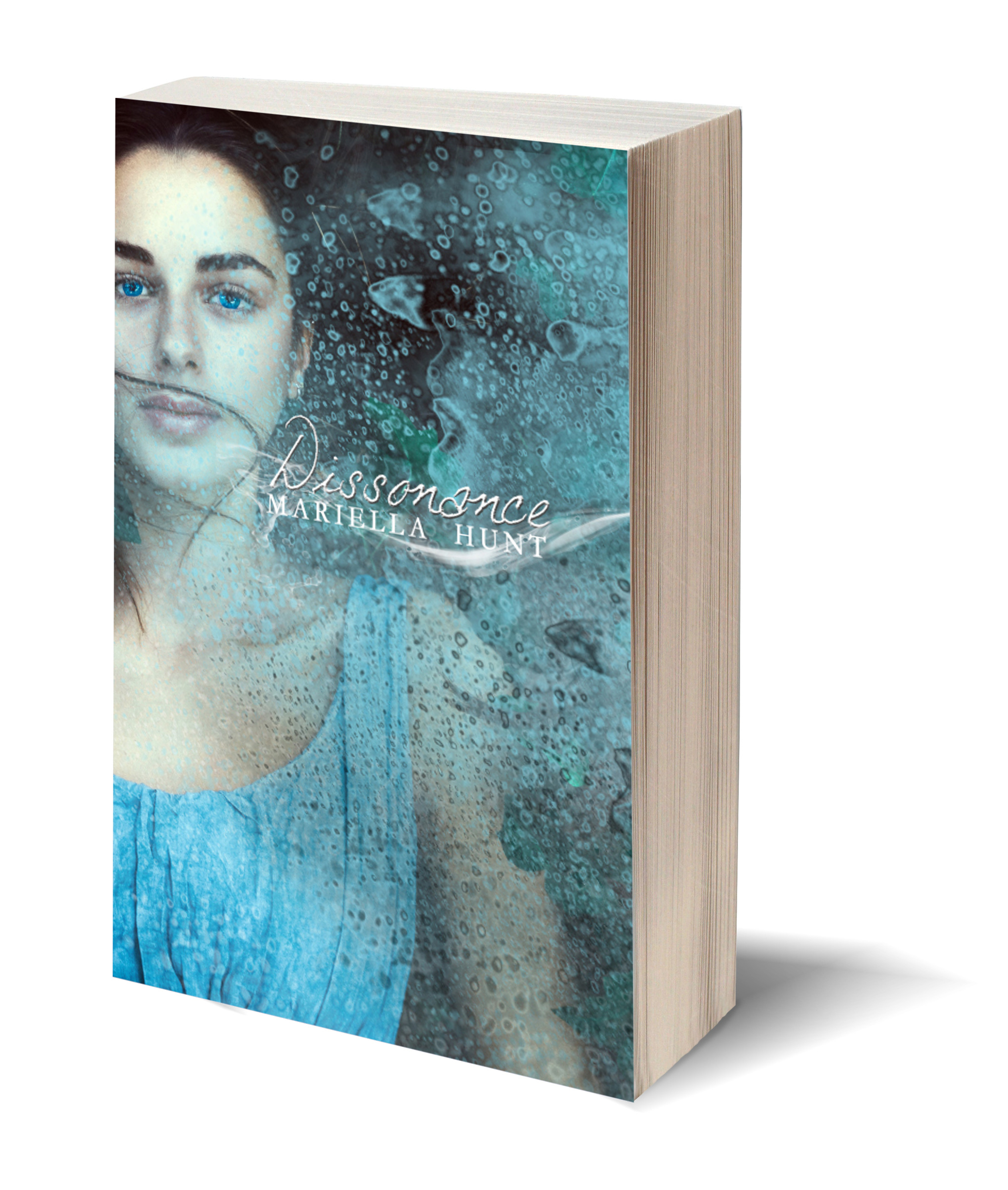 Blank bookcover with clipping path